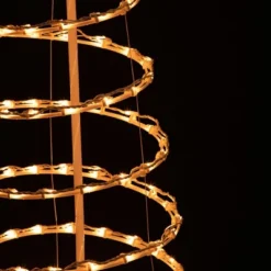 Northlight Spiral Cone Tree Lighted Outdoor Christmas Decoration - 6' - Clear Lights -Northlight Shop GUEST 0068f14d 1a82 4e4e ac73 2682229d1caa