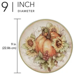 Certified International Set Of 4 Autumn Breeze Salad Plates 6 Certified International Set Of 4 Autumn Breeze Salad Plates -Northlight Shop GUEST 0378e543 4df9 4fa2 96fc 265da2dbbdfc