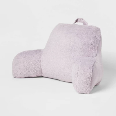 Faux Shearling Bed Rest Pillow - Room Essentials™ 2 Faux Shearling Bed Rest Pillow - Room Essentials™ - Image 2