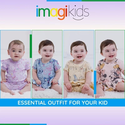 Disney Ribbed Peplum T-Shirt And Bike Shorts Outfit Set Toddler 2 Disney Ribbed Peplum T-Shirt And Bike Shorts Outfit Set Toddler - Image 2