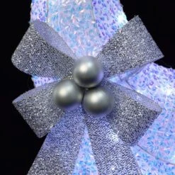 LuxenHome 2-Piece White Reindeer And Sleigh With Silver Bow And Ornaments Outdoor Holiday Decoration With Lights White, Multi, Silver, Brown 19 LuxenHome 2-Piece White Reindeer And Sleigh With Silver Bow And Ornaments Outdoor Holiday Decoration With Lights White, Multi, Silver, Brown -Northlight Shop GUEST 0dc5a2d5 269b 4490 9fcb 44b85eee0081