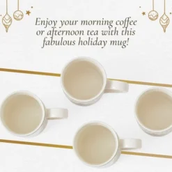 Spode Christmas Tree Polka Dot Mug, 16-Ounce Ceramic Cup With Handle - Festive Holiday Design - Microwave, Dishwasher, Freezer Safe -Northlight Shop GUEST 0ecbb9e3 6364 4cdb 8b88 86c54ce423d0