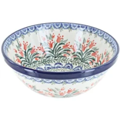 Blue Rose Polish Pottery Ceramika Artystyczna Cereal Bowl -Northlight Shop GUEST 0ef499f3 13b0 4517 821d 27b96cb4cb40