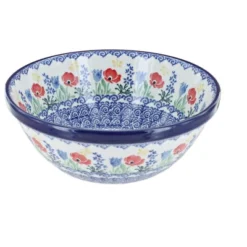 Blue Rose Polish Pottery Ceramika Artystyczna Cereal Bowl -Northlight Shop GUEST 12271e72 cf0f 4afe 81d3 45d3d3f66fd9