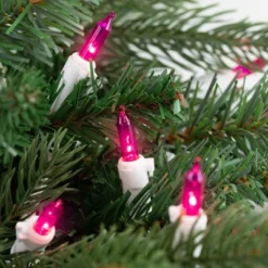 Northlight Mini Incandescent Christmas Lights - Pink - 7' White Wire - 35ct -Northlight Shop GUEST 12876c83 a9dc 41a8 940f 48b0fb367daf