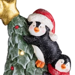 Northlight Lighted Gnome With Penguins Christmas Decoration -17" - Clear LED Lights -Northlight Shop GUEST 1325c042 2016 479c a47a 4fc5889c3e2e