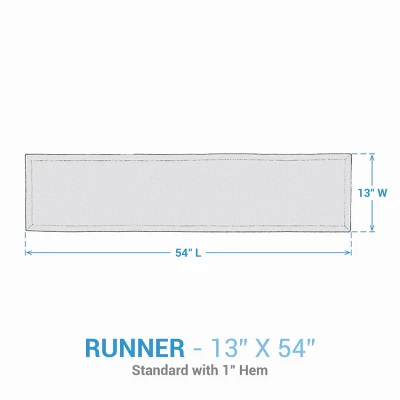 Park Designs Holiday Snowfall Table Runner 13" X 54" 3 Park Designs Holiday Snowfall Table Runner 13" X 54" - Image 3