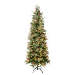 National Tree Company First Traditions Pre-Lit LED Virginia Pine Artificial Christmas Tree Warm White Lights -Northlight Shop GUEST 1a16f23a 2638 4cc1 8ffa 1c7a4cad7330