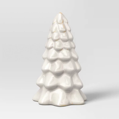 3ct Christmas Ceramic White Tree Set - Wondershop™ 2 3ct Christmas Ceramic White Tree Set - Wondershop™ - Image 2