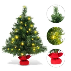 Costway 2 FT Pre-Lit Tabletop Fir Artifical Christmas Tree Led Lights -Northlight Shop GUEST 1d65e778 7fa6 46a5 a5bd 2239a6a96323
