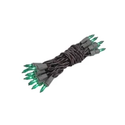 Novelty Lights 20 Light Christmas Craft Mini Light Set, Non-Connectable, Brown Wire, 8' Long -Northlight Shop GUEST 2033b8ef 3d2e 4df4 b7aa 13526cd59dca