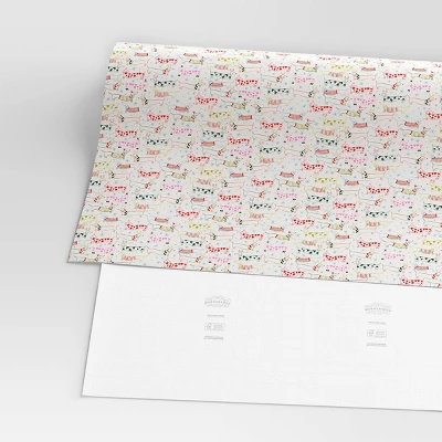 30” 20 Sq Ft Christmas Roll Wrap Dachshunds In Sweaters And Scarves - Wondershop™ 2 30” 20 Sq Ft Christmas Roll Wrap Dachshunds In Sweaters And Scarves - Wondershop™ - Image 2