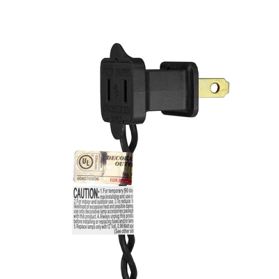 Northlight LED Christmas Lights - Purple, Green And Orange - 16.25' Black Wire - 50ct 2 Northlight LED Christmas Lights - Purple, Green And Orange - 16.25' Black Wire - 50ct - Image 2