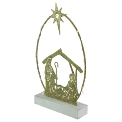 Northlight LED Lighted Glitter Holy Family Nativity Scene Christmas Decoration - 14" -Northlight Shop GUEST 28aaf650 089d 45da a8c6 1d4a76241e08