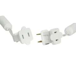 Vickerman Single Mold Wide Angle LED Christmas Light Set 6"Sp 25'L Poly Bag