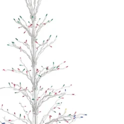 Northlight 6' Prelit Artificial Christmas Tree White Lighted Cascade Twig Outdoor Decoration - Multi-Color Lights -Northlight Shop GUEST 2caa5601 3605 431f b362 9e00f3c1ace3