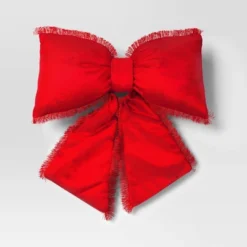 20" Christmas Bow Shaped Pillow - Wondershop™ -Northlight Shop GUEST 2e14e18e 8dca 4079 adfa 739d7ee37fc3