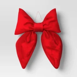 16" Christmas Velvet Bow Decor - Wondershop™ -Northlight Shop GUEST 32c30469 2627 4638 aec9 9d7bf7d171ec