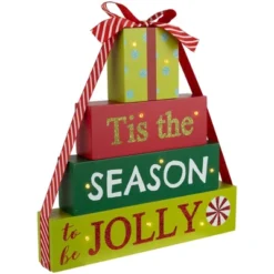 Northlight Lighted "Tis The Season To Be Jolly" Christmas Decoration - 11.75" -Northlight Shop GUEST 33021615 817e 4437 93f1 b0f5de4bd14a