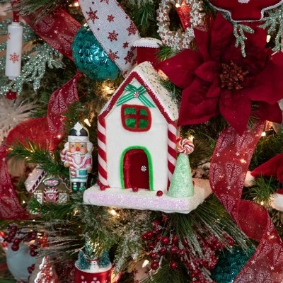 Northlight Peppermint Candy House Christmas Decoration - 11" 3 Northlight Peppermint Candy House Christmas Decoration - 11" - Image 3