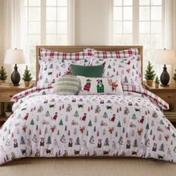 Meowy Christmas Comforter Set - Levtex Home -Northlight Shop GUEST 35934a37 c400 447b ae32 c725b3ac95f1