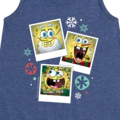 Girls' - SpongeBob SquarePants - Christmas Photo Collage Graphic Sleeveless Aline Dress