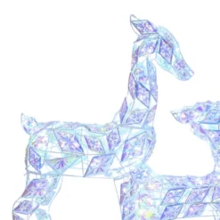 LuxenHome 3-Piece Multi-Color Snowflake Deer Family Outdoor Holiday Decoration With 460 Lights 18 LuxenHome 3-Piece Multi-Color Snowflake Deer Family Outdoor Holiday Decoration With 460 Lights -Northlight Shop GUEST 38aad600 fd65 47e2 9f93 7b872ceb845c