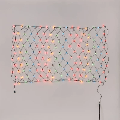 150ct 4'x6' Incandescent Mini Christmas Net Lights With Green Wire - Wondershop™ 6 150ct 4'x6' Incandescent Mini Christmas Net Lights With Green Wire - Wondershop™ - Image 6