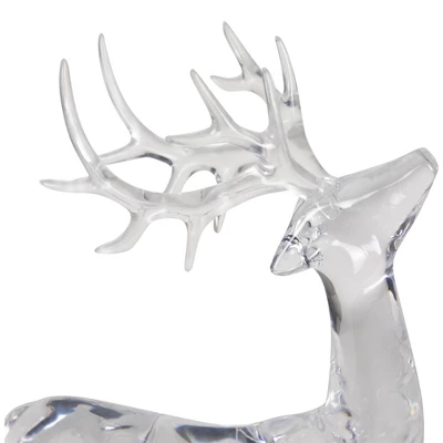 Northlight Standing Acrylic Deer Christmas Decoration - 15" 6 Northlight Standing Acrylic Deer Christmas Decoration - 15" - Image 6