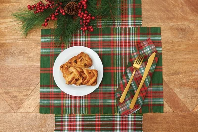 C&F Home Axel Plaid Table Runner 13" X 72" 1 C&F Home Axel Plaid Table Runner 13" X 72"