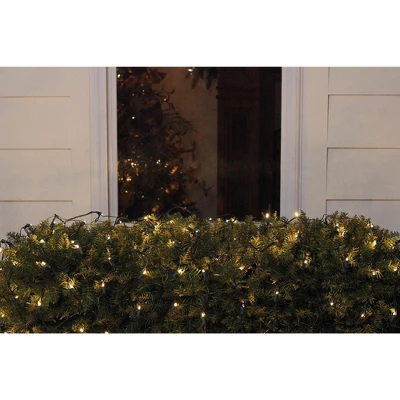 Northlight Net Style LED Tree Trunk Wrap Christmas Lights - 4' X 6' - Warm White - Green Wire 1 Northlight Net Style LED Tree Trunk Wrap Christmas Lights - 4' X 6' - Warm White - Green Wire