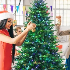 Costway 6ft7ft8ft App-Controlled Pre-lit Christmas Tree Multicolor Lights W/ 15 Modes -Northlight Shop GUEST 3dba7d5a 9977 49b4 b178 400faaa3ec5b