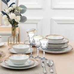 Lorren Home Trends Siena Collection Set Of 4 Crystal Flute Glass With Gold Band Design 7 Lorren Home Trends Siena Collection Set Of 4 Crystal Flute Glass With Gold Band Design -Northlight Shop GUEST 42704038 d164 4ed0 9bcd cc1899fa2b1a