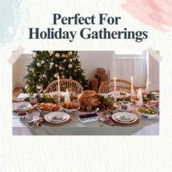 Portmeirion The Holly And The Ivy 8-inch Christmas Salad Plates (Set Of 6) - Festive Tableware, Holly Motif, Microwave, Dishwasher, Freezer, Oven Safe 10 Portmeirion The Holly And The Ivy 8-inch Christmas Salad Plates (Set Of 6) - Festive Tableware, Holly Motif, Microwave, Dishwasher, Freezer, Oven Safe -Northlight Shop GUEST 460f4700 894e 463c b075 543c8f7820ab