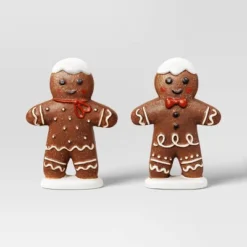 2pk Christmas Ceramic Gingerbread Decor - Wondershop™ -Northlight Shop GUEST 4811a438 da35 497a bb2b 26370fbb21de