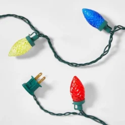 25ct LED C9 Faceted Christmas String Lights With Green Wire - Wondershop™ -Northlight Shop GUEST 501380c0 135b 4fc5 a584 4e329fd9f444