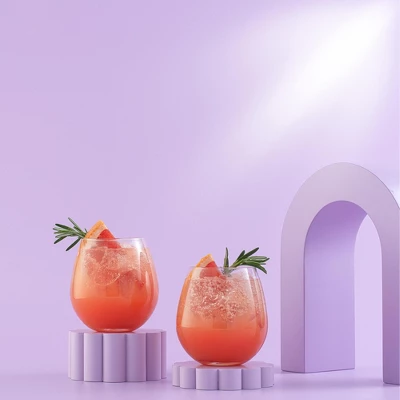 JoyJolt Spirits Stemless Wine Glasses For White Or Red Wine - Set Of 8 -15-Ounces 3 JoyJolt Spirits Stemless Wine Glasses For White Or Red Wine - Set Of 8 -15-Ounces - Image 3