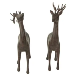 Northlight Standing Deer Christmas Decorations - 14" - Brown - Set Of 2 -Northlight Shop GUEST 56209b2f 5ecd 4b93 8c45 48fd1c687b10
