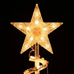 Northlight Spiral Cone Tree Lighted Outdoor Christmas Decoration - 6' - Clear Lights -Northlight Shop GUEST 58031baf a64a 4e4f 9fd2 94e0aa70b7f1