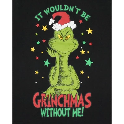 Seven Times Six Dr Seuss The Grinch Who Stole Christmas White Buffalo Plaid Matching Family Pajama Set Multicoloured 3 Seven Times Six Dr Seuss The Grinch Who Stole Christmas White Buffalo Plaid Matching Family Pajama Set Multicoloured - Image 3