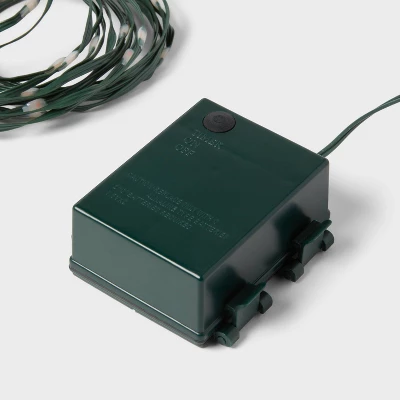 50ct LED Heavy Duty Dewdrop Christmas Indoor Fairy String Lights With Green Wire - Wondershop™ 3 50ct LED Heavy Duty Dewdrop Christmas Indoor Fairy String Lights With Green Wire - Wondershop™ - Image 3