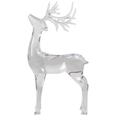 Northlight Standing Acrylic Deer Christmas Decoration - 15" 3 Northlight Standing Acrylic Deer Christmas Decoration - 15" - Image 3