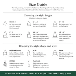 Balsam Hill 6.5' Color Clear LED Classic Blue Spruce Tree -Northlight Shop GUEST 63e42250 4e57 4753 a0c6 7d8dff0dcee4