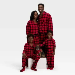 Toddler Plaid Microfleece Holiday Matching Family Pajama Pants - Wondershop™ Red/Black -Northlight Shop GUEST 65681f04 b1ff 4eae 861d 21709c8e84b8