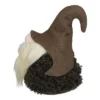 Northlight Bulbous Nose Santa Gnome Christmas Decoration - 8" - Brown