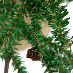 Northlight Medium Artificial Christmas Tree With Pine Cones In Burlap Base - 4' - Unlit 11 Northlight Medium Artificial Christmas Tree With Pine Cones In Burlap Base - 4' - Unlit -Northlight Shop GUEST 6845dcca 94a1 47bc b778 2367faf30f8a