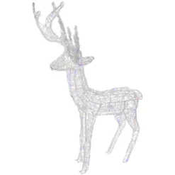 Northlight LED Color Changing Commercial Grade Acrylic Reindeer Outdoor Christmas Decoration - 46.5" -Northlight Shop GUEST 69e07e96 5b5a 4f0a af6e 09a1d7b23b96