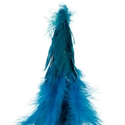 Northlight Small Two-Tone Layered Feathers Cone Tree Christmas Decoration - 16" - Turquoise -Northlight Shop GUEST 6d9b4c19 23aa 492b bef9 249488e71a22