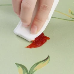 Unique Bargains Dining Rectangle Vinyl Oil Proof Wrinkle-Resistant Tablecloth 1 Pc