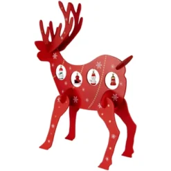 Northlight Reindeer Cut-Out Ornament Holder Christmas Decoration - 13.25" - Red And White -Northlight Shop GUEST 6febddb3 985d 4c7f a357 cdd16b048878